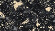 © Dhoku  Studio - Abstract pattern of splatter paint on a dark backdrop. Seamless pattern.