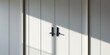 © Pimchada - A sleek, modern door with minimalist lines etched into its surface,  design,  detail