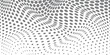 © kowsar - simple grey halftone dot wave pattern design for banner poster background.