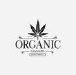 © Ayana - Cannabis marijuana leaf vintage badge retro logo design