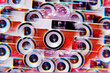 © Westend61 - Retro camera with kaleidoscopic rhinestone heart and prismatic effect
