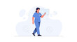 © Arkana - Nurse Interacting with Digital Medical Record on Futuristic Interface