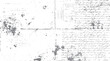 © Pixel Park - Faded handwritten script with ink blots and distressed paper texture. Aged document with illegible text and scattered marks. Vintage paper background with scribbled writing