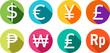 © al - Create a realistic football currency vector art with white background..