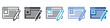 © Critical - Blog icon set multiple style collection
