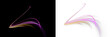 © Vitalii - Abstract glowing circles rotate with energetic motion. Tiny sparks shimmer along each neon path. Suitable for futuristic banners, digital art, and animation loops.