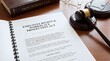 © Anomal - Employee Rights Legal Document Gavel Desk Workplace Protection Employment Law Enforcement Legal Justice Workplace