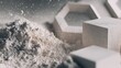 © KanStockPng - High Fidelity Industrial Background with Aluminum Oxide Powder