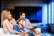 © BillionPhotos.com - Happy family have fun together watching TV