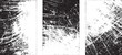 © miloje - Glitch distorted grungy isolated layers . Design element for brochure, social media, posters, flyers. Overlay texture.Textured banner with Distress effect .Vector halftone dots . Screen print texture