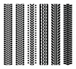 © Mokhlesur - Tire Tread Pattern Set Vector Illustration