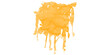 © Master - Orange ink splash liquid texture abstract art backdrop organic drip fluid design graphic element
