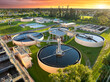 © bilanol - Water treatment facility with multiple tanks and filtration units. Vital infrastructure for sustainable water management and distribution
