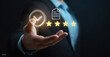 © Wendy - Business professional presenting quality certification badge approval checklist, representing quality assurance, compliance standards, verification process, audit control, trust, business validation
