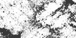 © DreamLoom - Abstract black and white grunge background featuring dark ink splatters and a dirty paint texture design with a distressed paper border and artistic spray stains