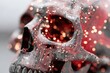 © Ольга Лукьяненко - AI concept robotic skull with technical circuitry