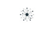 © Arsa - Centralized Network Structure with Nodes and Connections.