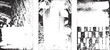 © miloje - Glitch distorted grungy isolated layers . Design element for brochure, social media, posters, flyers. Overlay texture.Textured banner with Distress effect .Vector halftone dots . Screen print texture