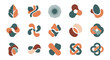 © Abah - Abstract organic shapes, modern graphic design elements