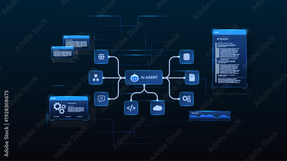 AI workflow automation artificial intelligence. ai agent network ...