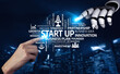 © InfiniteFlow - A dynamic representation of start-up innovation featuring a robotic hand pointing at key concepts in business development, illustrating the blend of technology and entrepreneurship. Tessel