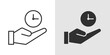 © Charles - Time Management Icon representing productivity, scheduling, and efficient workflow. Stroke, filled, and colored vector illustration.