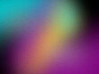 © Kiara - Dark Grain Gradient in Rainbow Colors – Abstract Neon Background with Soft Glow and Copy Space