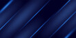 © arifin - Elegant abstract background featuring dark blue gradients with sharp glowing diagonal light lines.