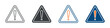 © Diah - Hazard Icon Set Multiple Style Collection