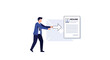 © Zoya - Professional submitting a digital resume for a career opportunity, illustrating the modern online job application process and talent acquisition strategies