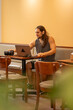 © Nazareno - Creative man working on laptop in cafe