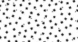 © Suro - Black Four Leaf Clover Pattern Design.