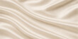 © MDNUR - Elegant white silk and satin fabric background featuring smooth luxury textures and soft rippled waves of shiny material creates a sensual draped textile backdrop for fashion decoration