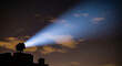 © MdAimanHakimJet - Powerful Searchlight Beam Illuminates Night Sky
