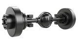 Black Rear Axle Assembly for Trucks