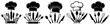© Camel - Chef hat icons combined with various kitchen tools and cooking utensils