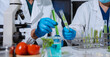 © NINENII - Scientists with research into natural medicine, natural skin care products, laboratories and development concepts.