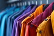 © Ольга Лукьяненко - Closet organization featuring multi colored winter jackets