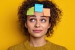 © Ольга Лукьяненко - Student academic stress and sticky notes