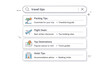 © Svitlana - Search bar with results. Query entered into a search field, simple result cards aligned neatly underneath. Organized information and efficient discovery.