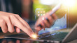 © chaylek - Showcasing AI-powered data visualization and SEO analytics in digital business, this image is perfect for illustrating automation, smart marketing tools, technology-driven decision-making processes.