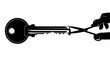 © ArtoSphere - Hand cutting a key with scissors, symbolizing security breach or access denial.