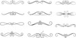 © Rina - Collection of 12 unique ornate swirl design elements and patterns