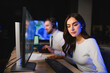 © Serhii - Dispatch center team working on logistics operations