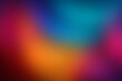 © Shawon - Multicolored gradient background with blue orange pink and purple hues blended smoothly transparent background