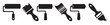 © Imad 2 - paint icon set paint brush sign and symbol paint roller icon