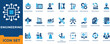 © Mst Rafiya Akter - Industrial civil engineering architecture blueprint and mechanical construction vector icon set