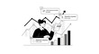 © Luminaryshine - Businessman Analyzing Financial Data on Computer Screen.