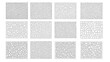 © Dishan - Stone and Gravel Texture Grayscale CAD Pattern Vector for Technical Site Plan Hatching