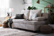 © New Africa - Stylish living room interior with comfortable sofa